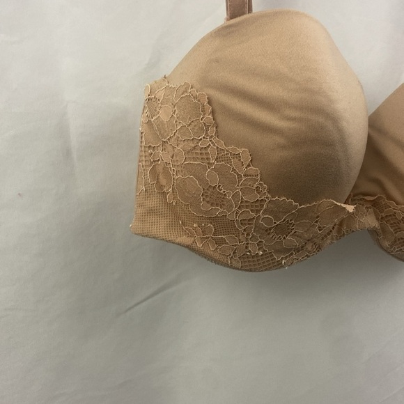 Victorias Secret Lined Strapless Bra Womens Size 34C Nude Body by Victoria - Picture 5 of 13